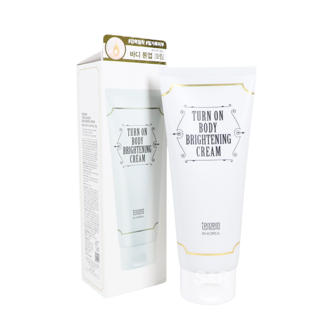 Tenzero Turn On Body Brightening Cream180mL